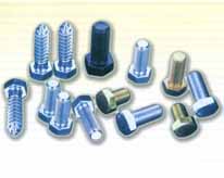 Six angle self - segment screw